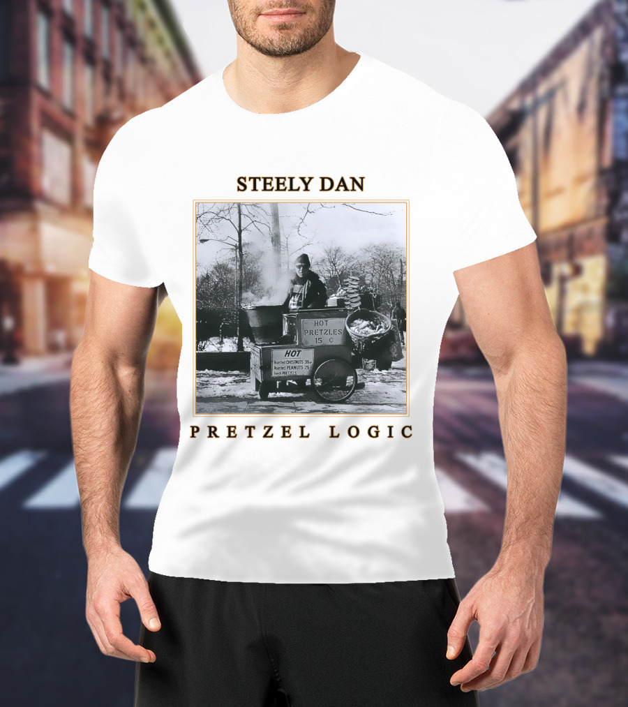 Steely Dan Pretzel Logic Hot Pretzels 15 Cents T-Shirt