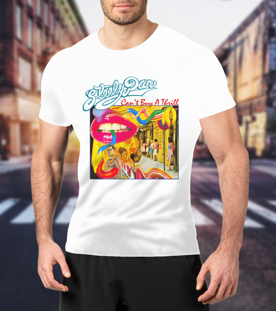 Steely Dan Can't Buy A Thrill Album Cover T-Shirt