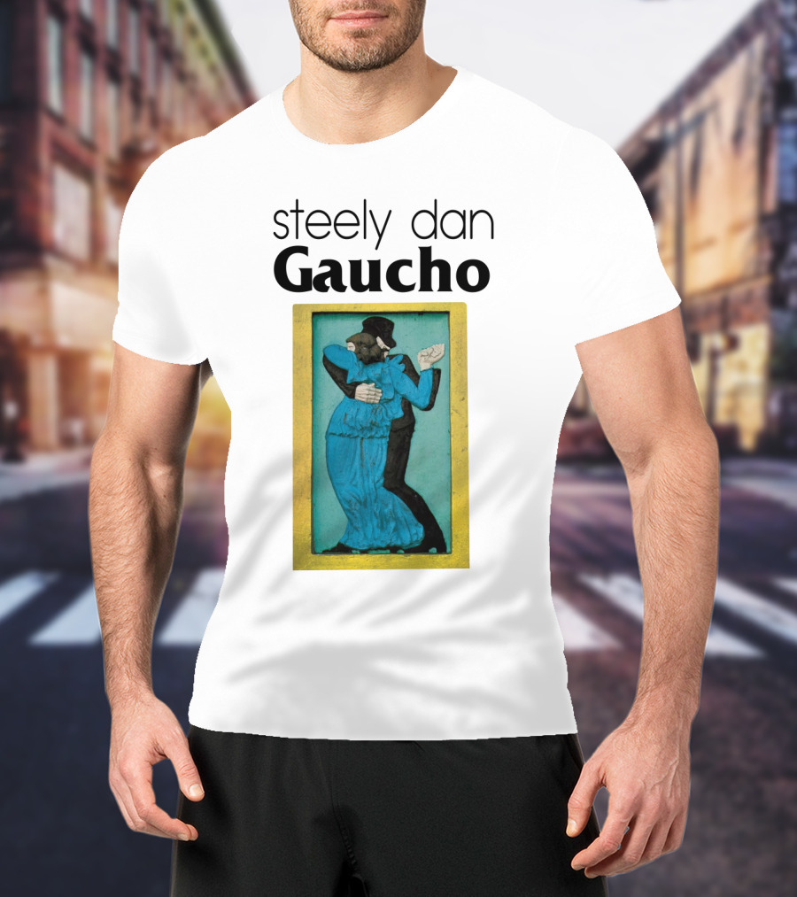 Steely Dan Gaucho Dancing Couple Iconic Album Artwork T-Shirt