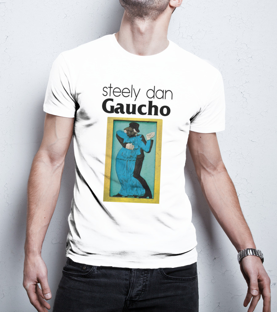 Steely Dan Gaucho Dancing Couple Iconic Album Artwork T-Shirt
