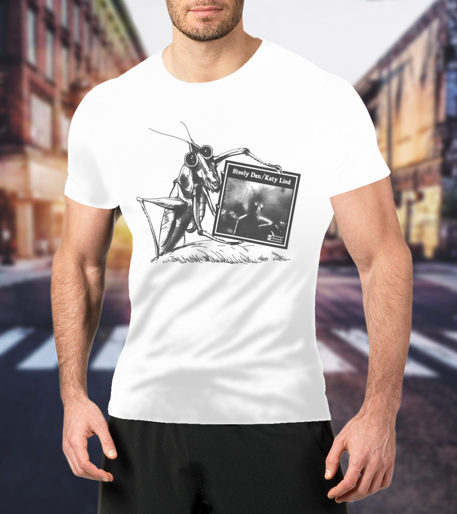 Steely Dan Katy Lied Album Cover Illustration Mantid T-Shirt