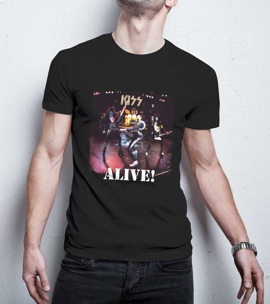 Kiss Alive! Concert Performance Scene T-Shirt