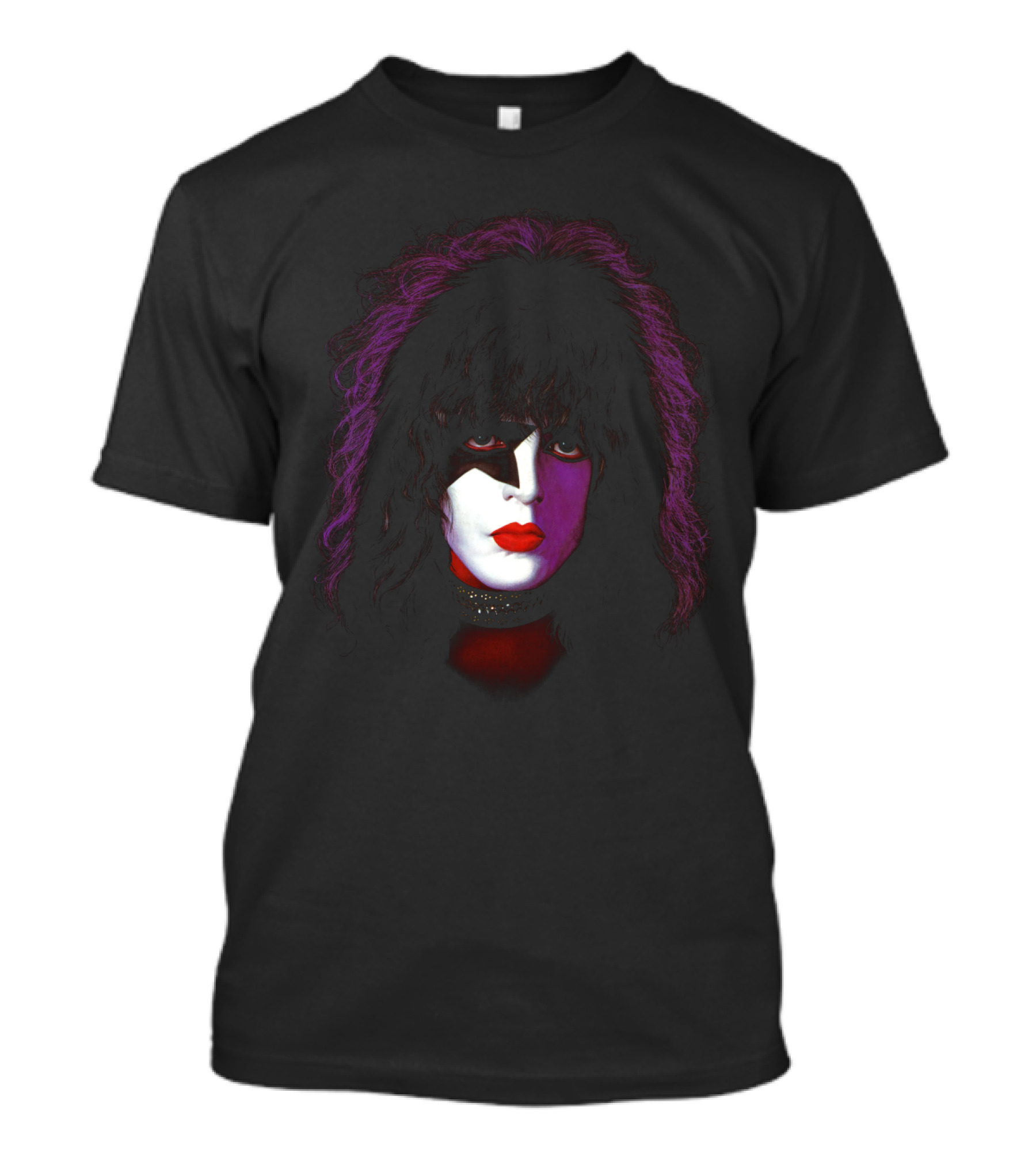Ki (34) Paul Stanley Starchild Makeup Face T-Shirt