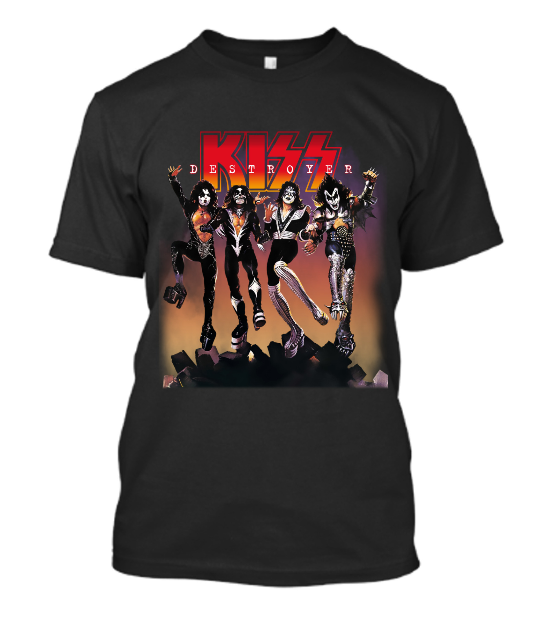 Kiss Destroyer Album Cover Art T-Shirt