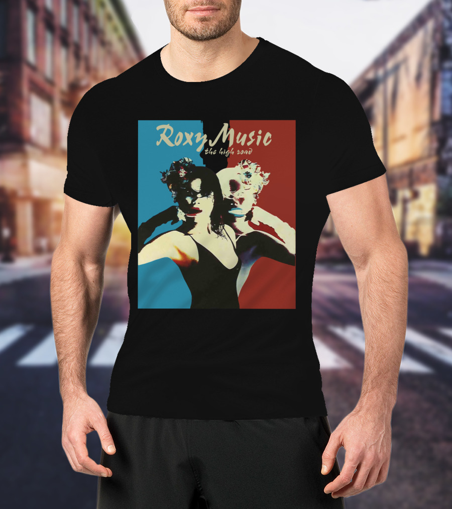 Roxy Music The High Road Dual-Tone T-Shirt