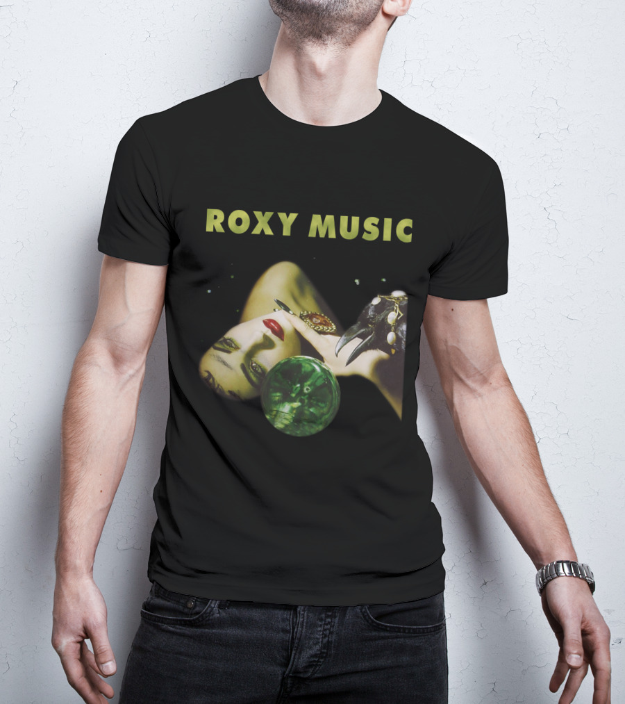 Roxy Music Vintage Album Cover Art T-Shirt