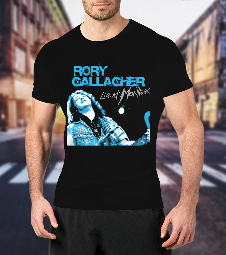 Rory Gallagher Live At Montreux T-Shirt