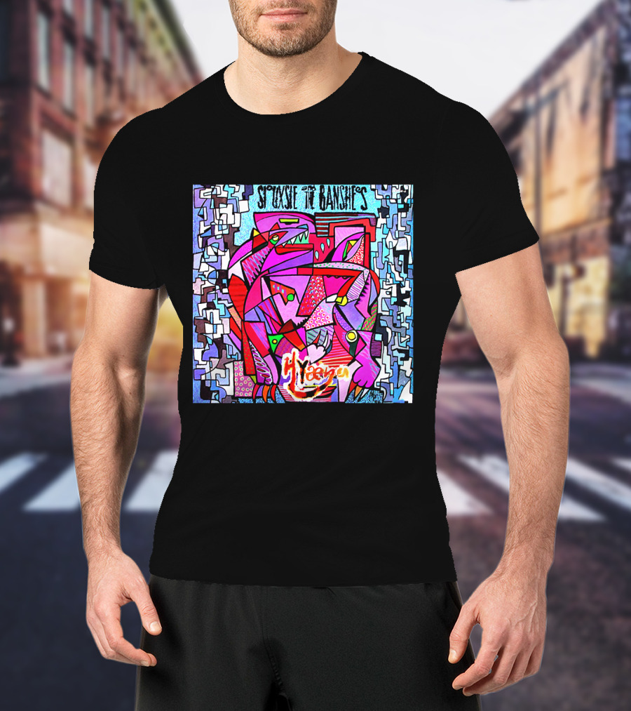 Siouxsie And The Banshees Hyaena Abstract Art T-Shirt