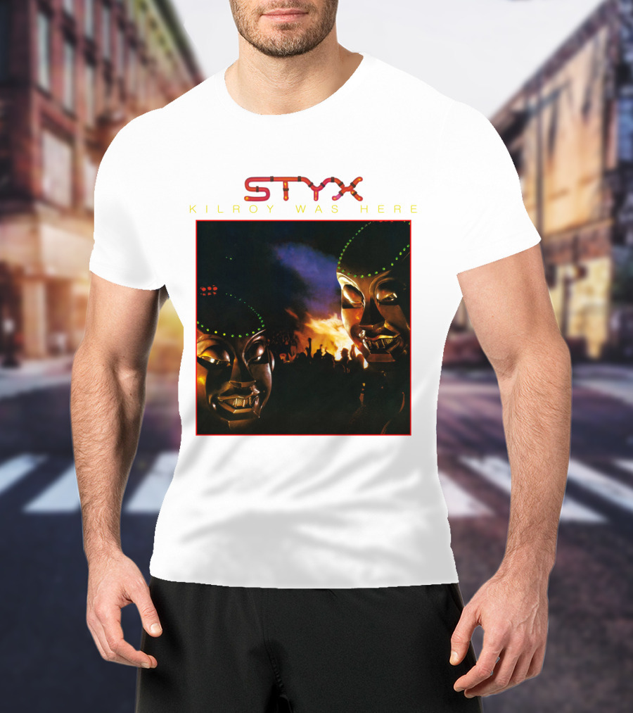 Styx Kilroy Was Here T-Shirt