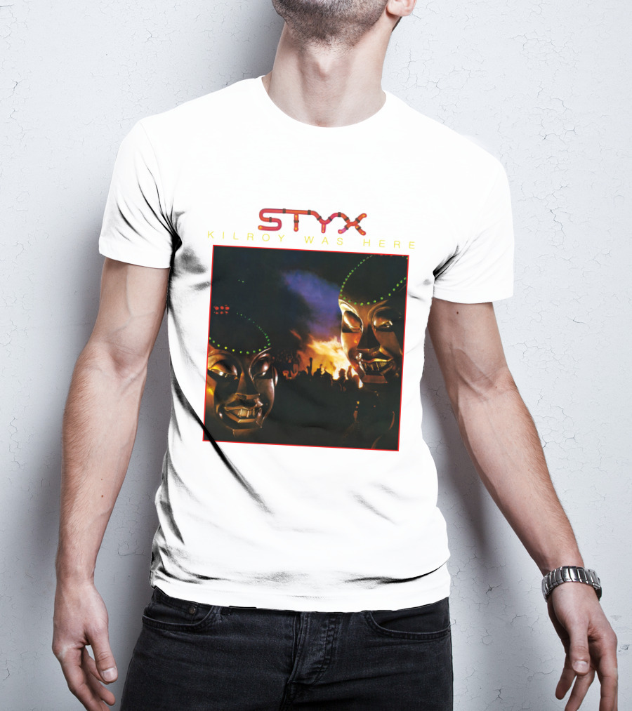 Styx Kilroy Was Here T-Shirt