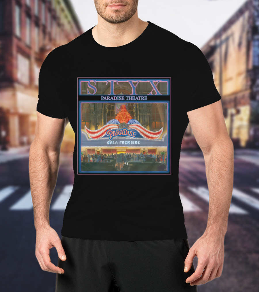 Styx Paradise Theatre Gala Premiere T-Shirt