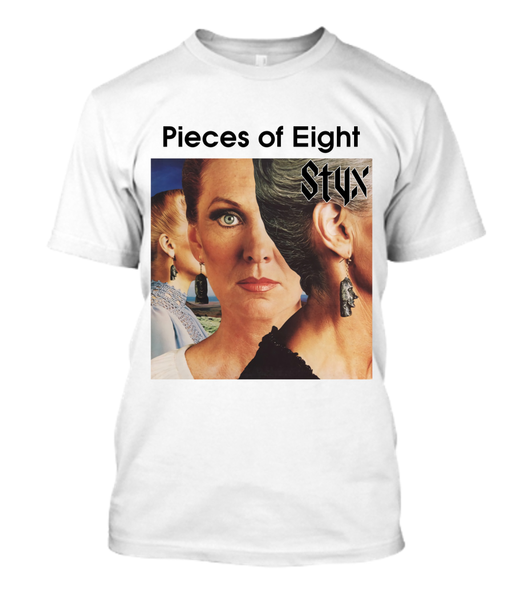Pieces Of Eight Styx Album Artwork T-Shirt
