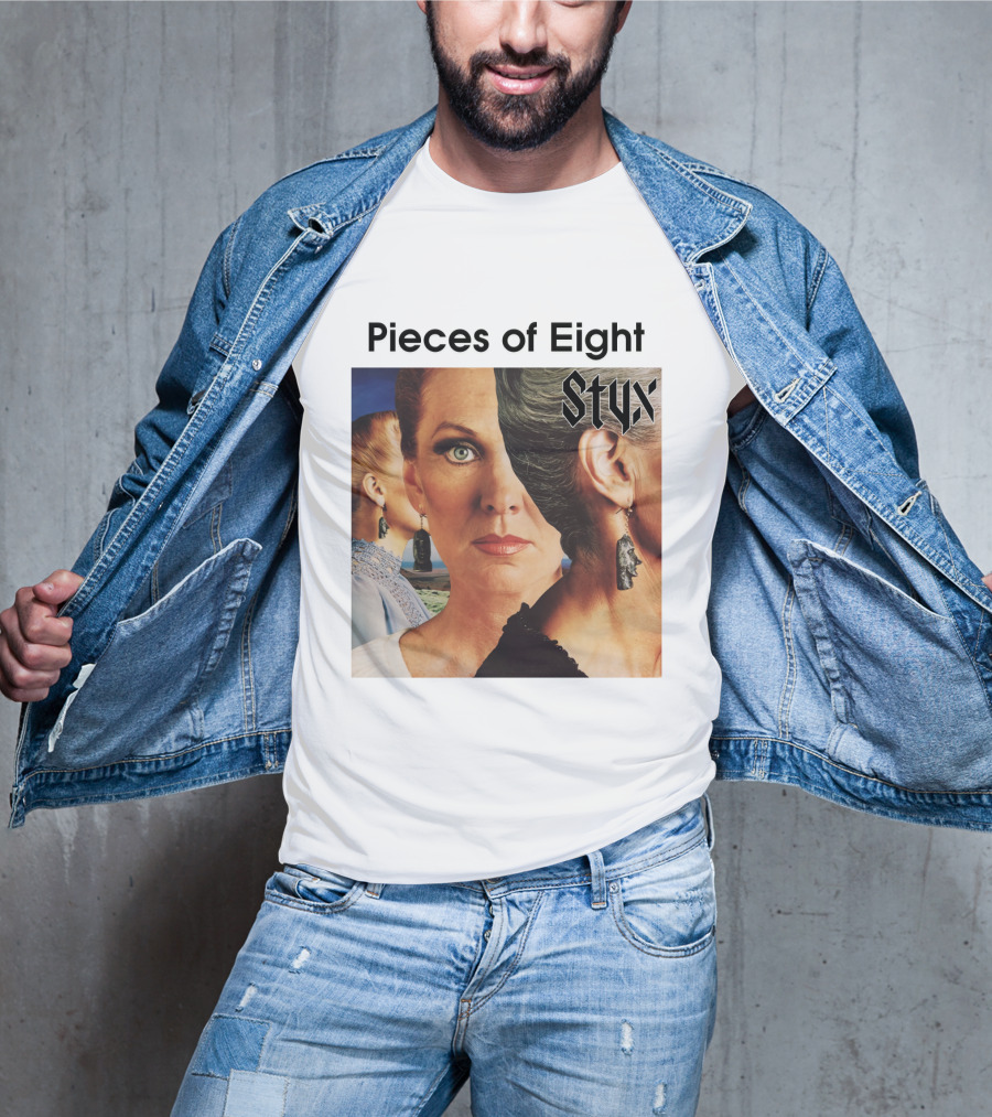 Pieces Of Eight Styx Album Artwork T-Shirt