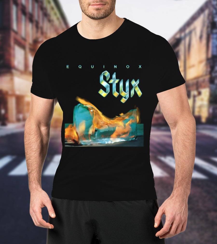 Equinox Styx Fiery Ice Sculpture T-Shirt