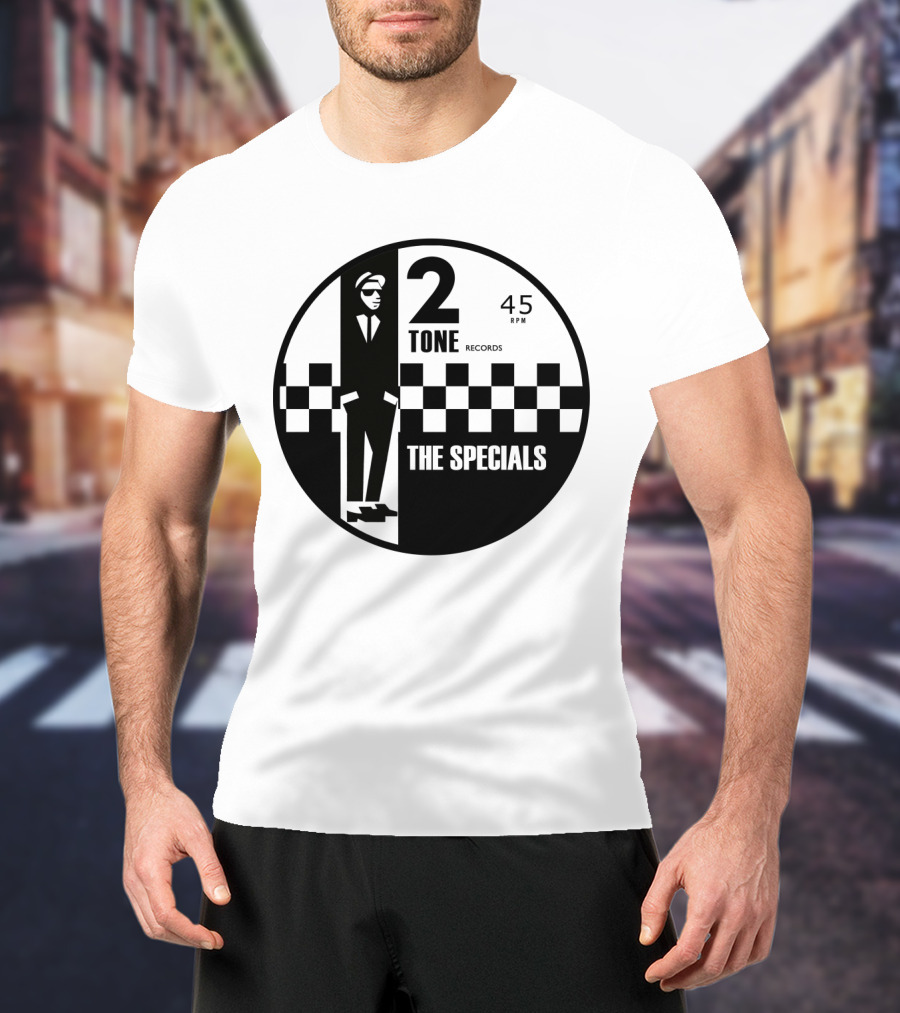 The Specials 2 Tone Records 45 Rpm T-Shirt