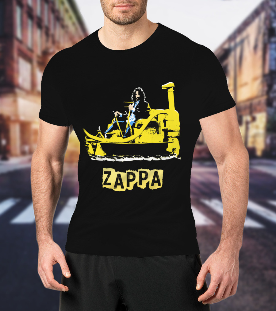 Zappa Bulldozer Yellow T-Shirt