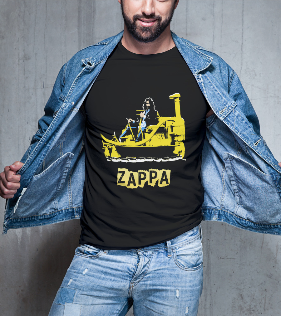 Zappa Bulldozer Yellow T-Shirt