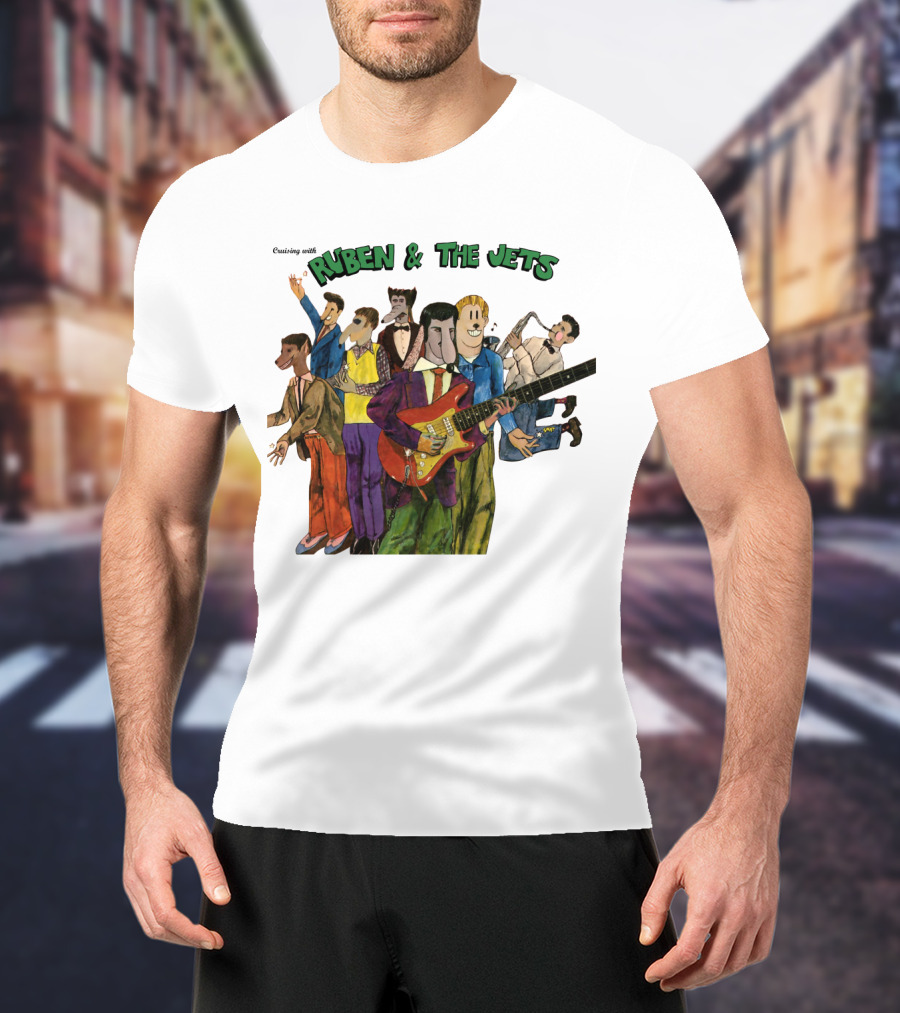 Cruising With Ruben & The Jets Band Illustration Tmoi T-Shirt
