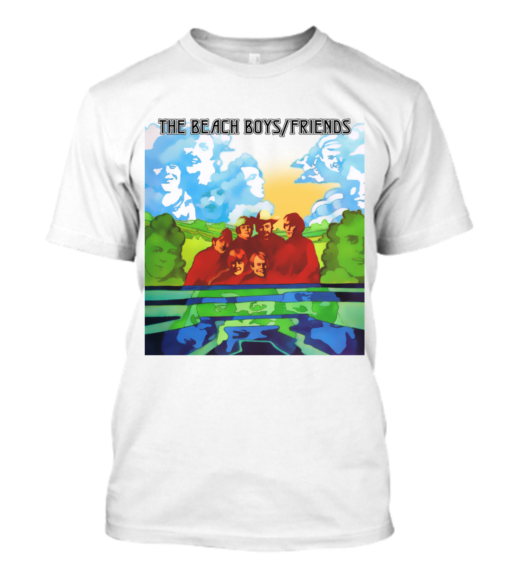 The Beach Boys Friends Album Cover Art T-Shirt
