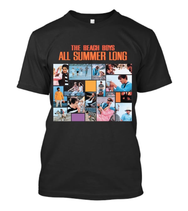The Beach Boys All Summer Long Collage Vibrant Nostalgic T-Shirt