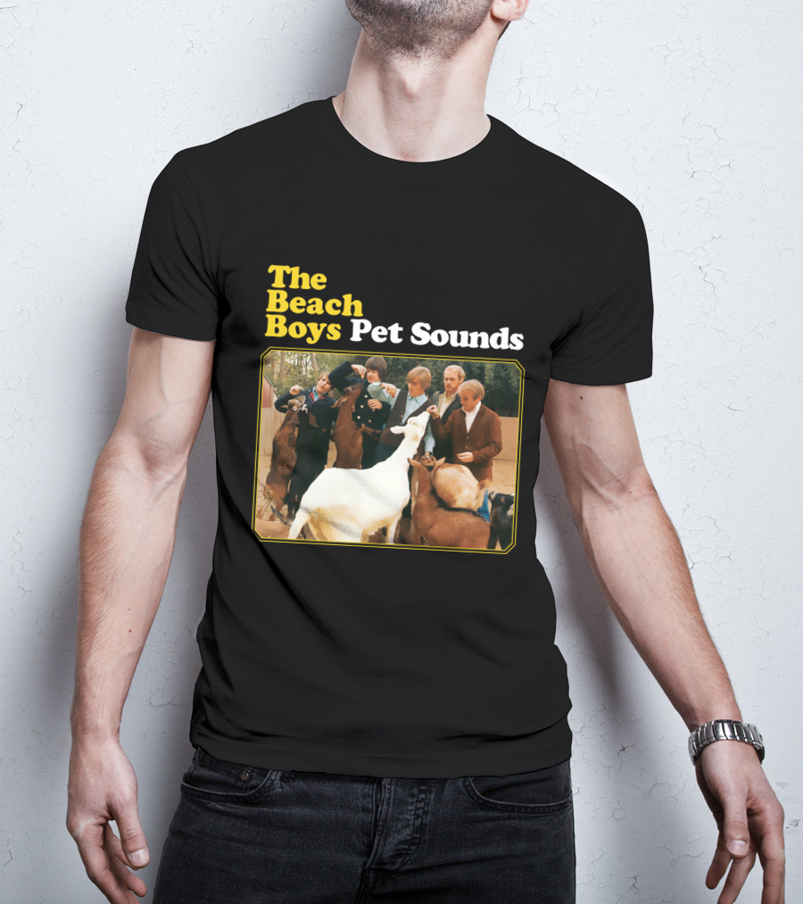 The Beach Boys Pet Sounds Album Cover Goat Farm Scene T-Shirt