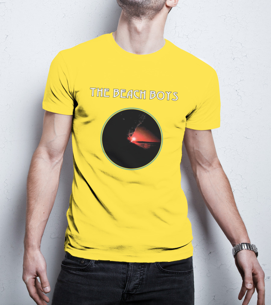 The Beach Boys Surfing Sunset Circle T-Shirt