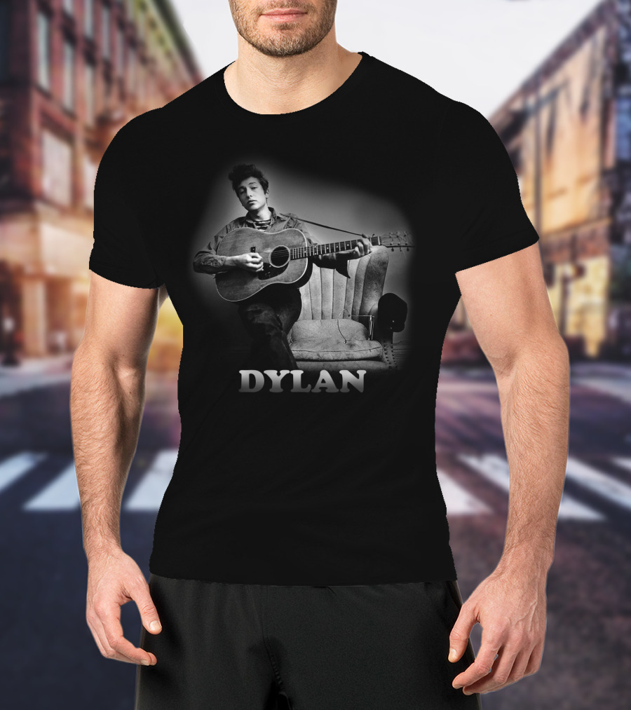 Dylan Acoustic Guitar Session T-Shirt
