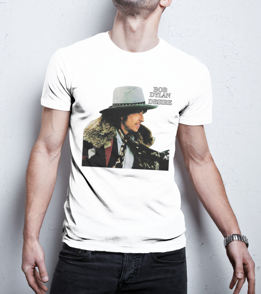 Bob Dylan Desire Album Cover With Fur Coat And Hat T-Shirt