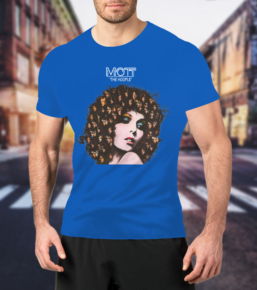 Mott The Hoople Vintage Band Collage T-Shirt