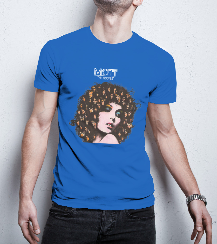Mott The Hoople Vintage Band Collage T-Shirt