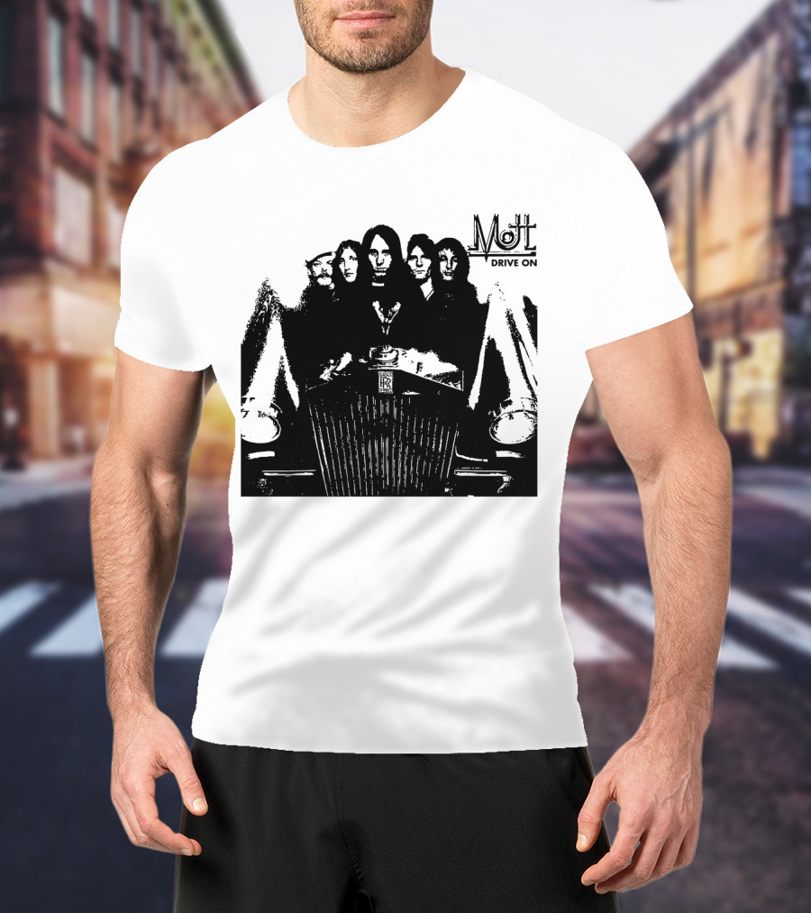 Mott Drive On Band With Rolls-Royce Front T-Shirt