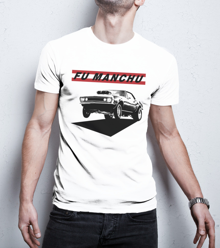 Fu Manchu Muscle Car Racing Classic T-Shirt