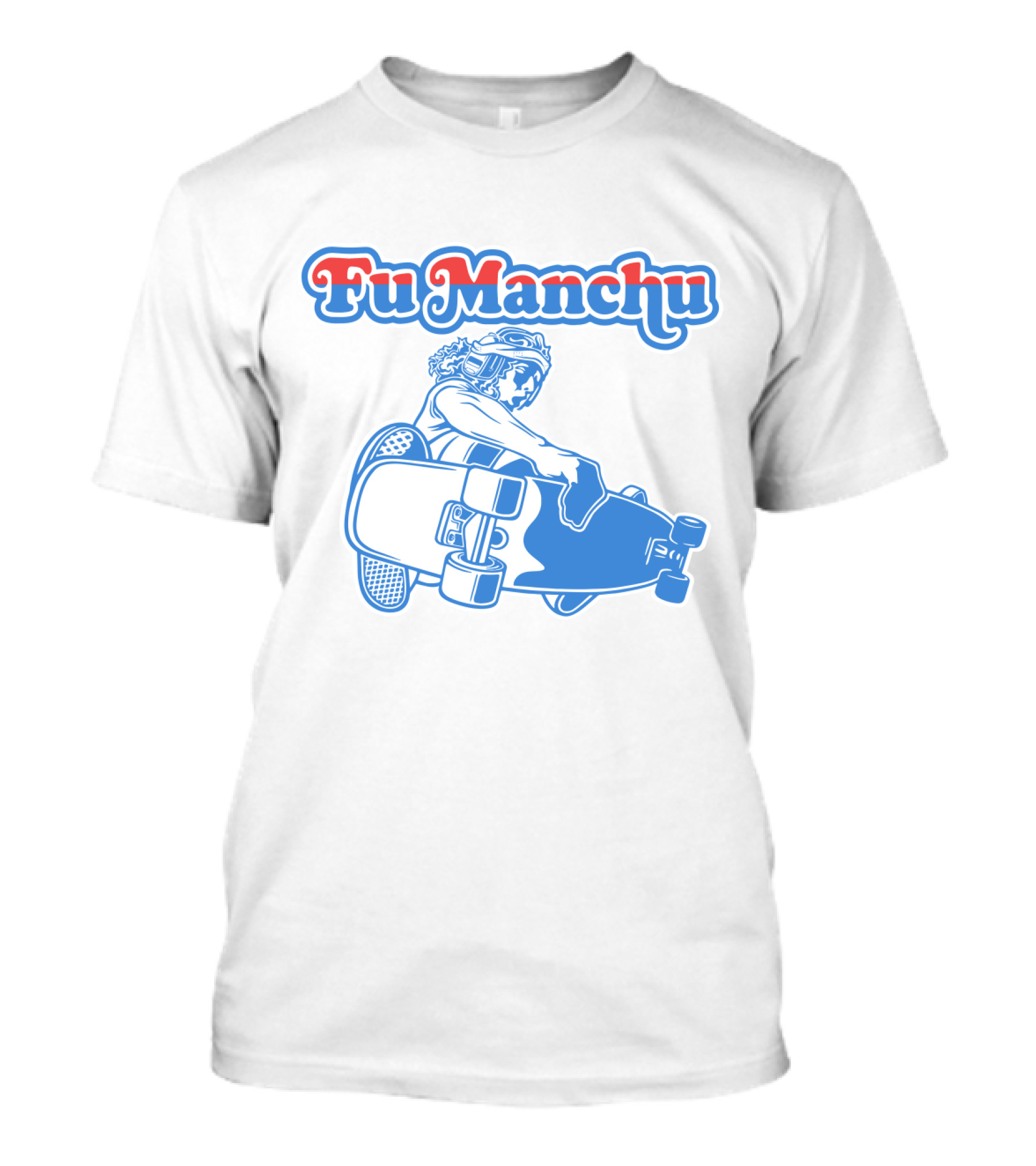 Fu Manchu Skateboarding T-Shirt