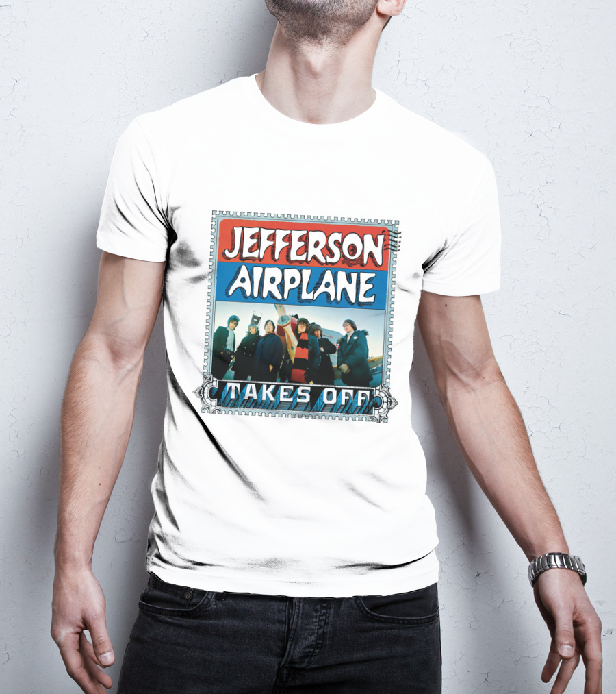 Jefferson Airplane Takes Off T-Shirt