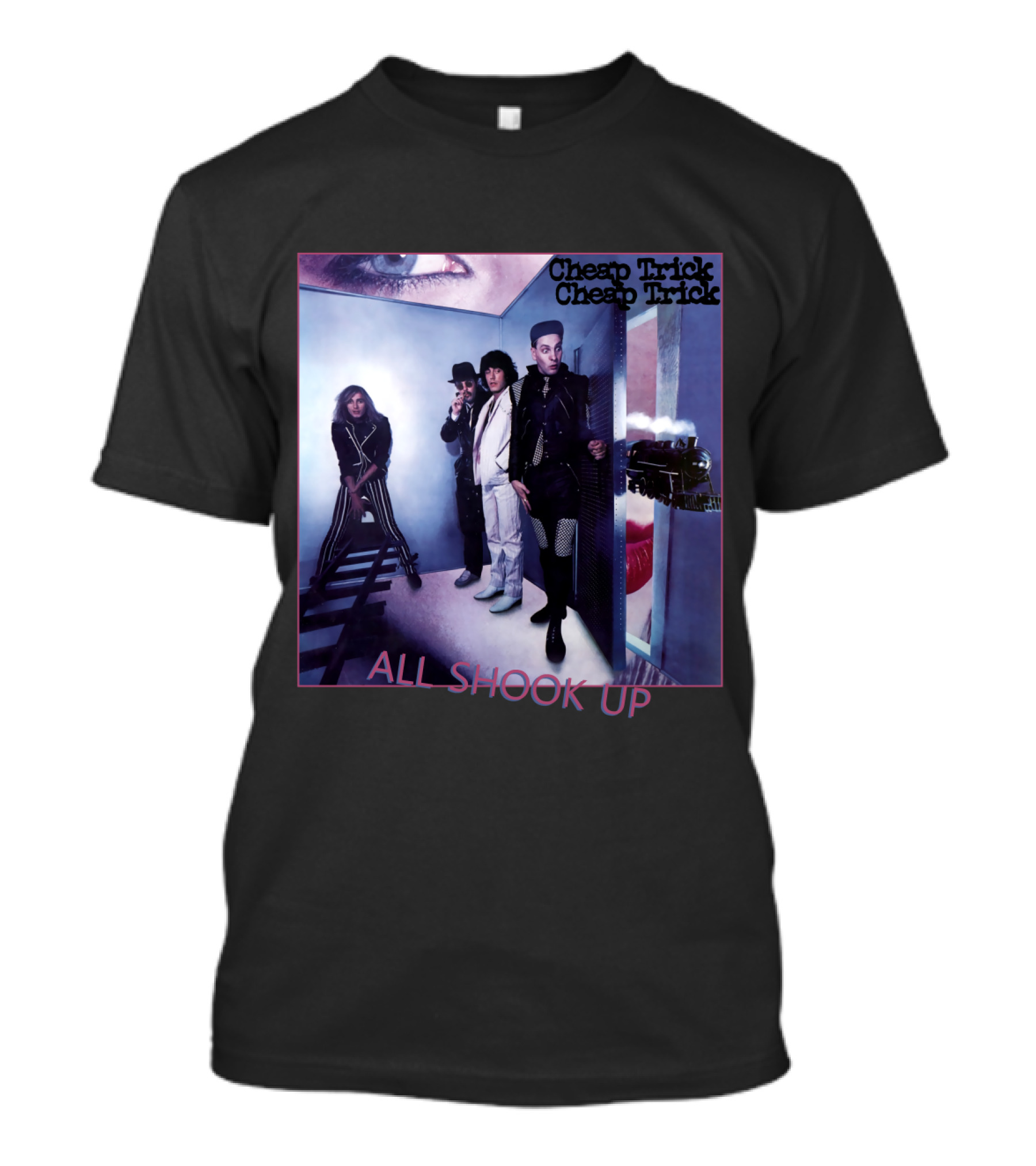 Cheap Trick All Shook Up Album Cover T-Shirt