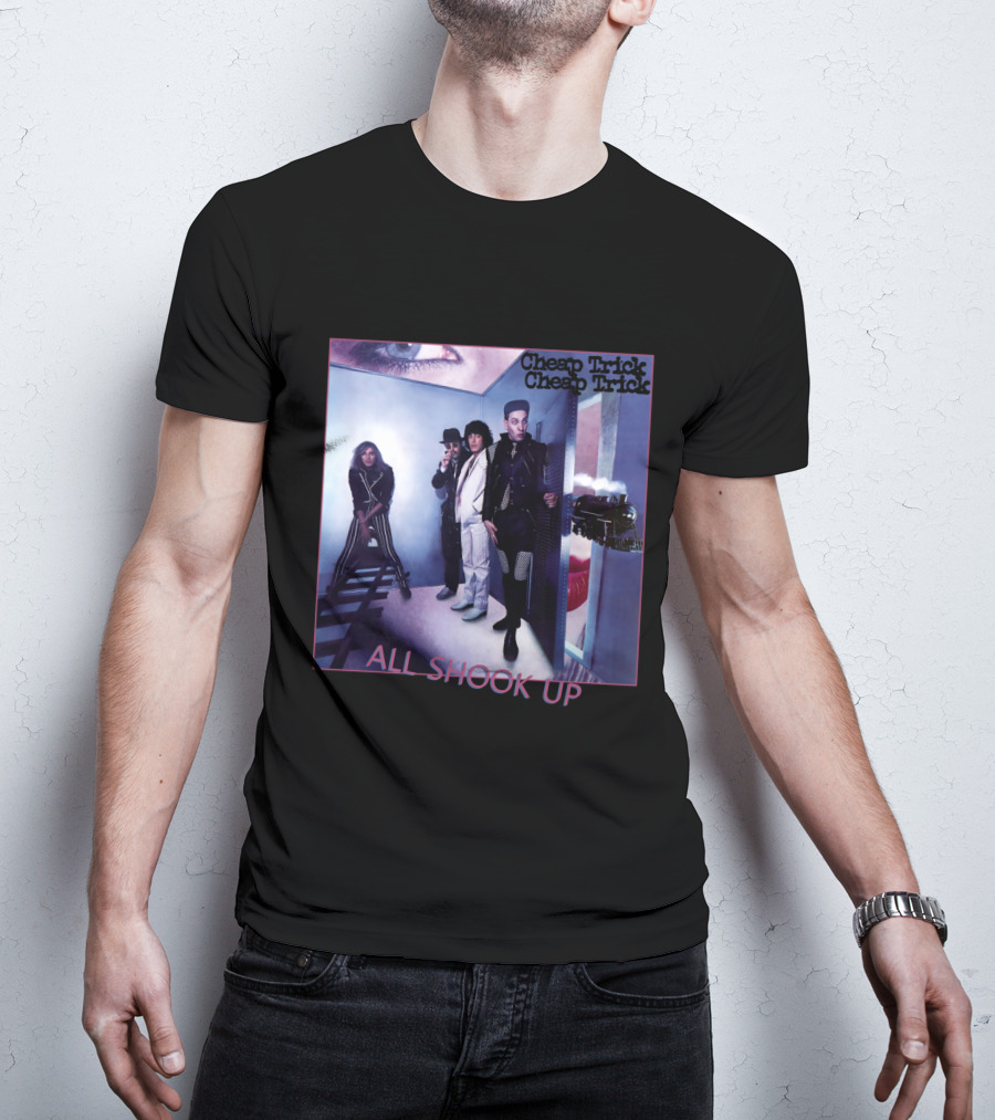 Cheap Trick All Shook Up Album Cover T-Shirt