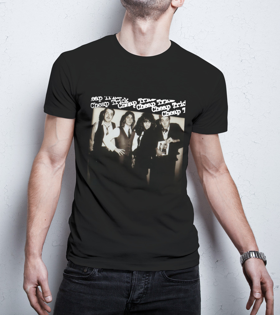 Cheap Trick Album Cover Vintage Rock Band Photo T-Shirt