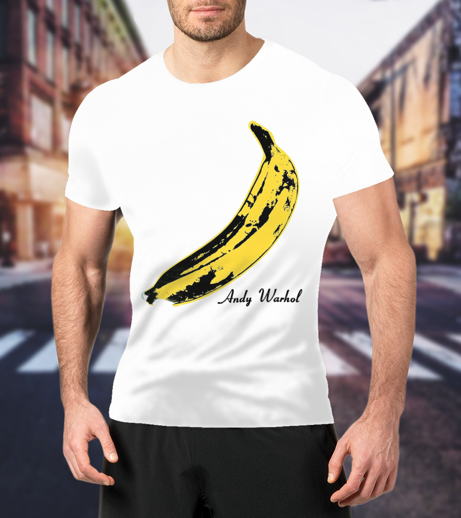 Andy Warhol Banana Art Tvu T-Shirt
