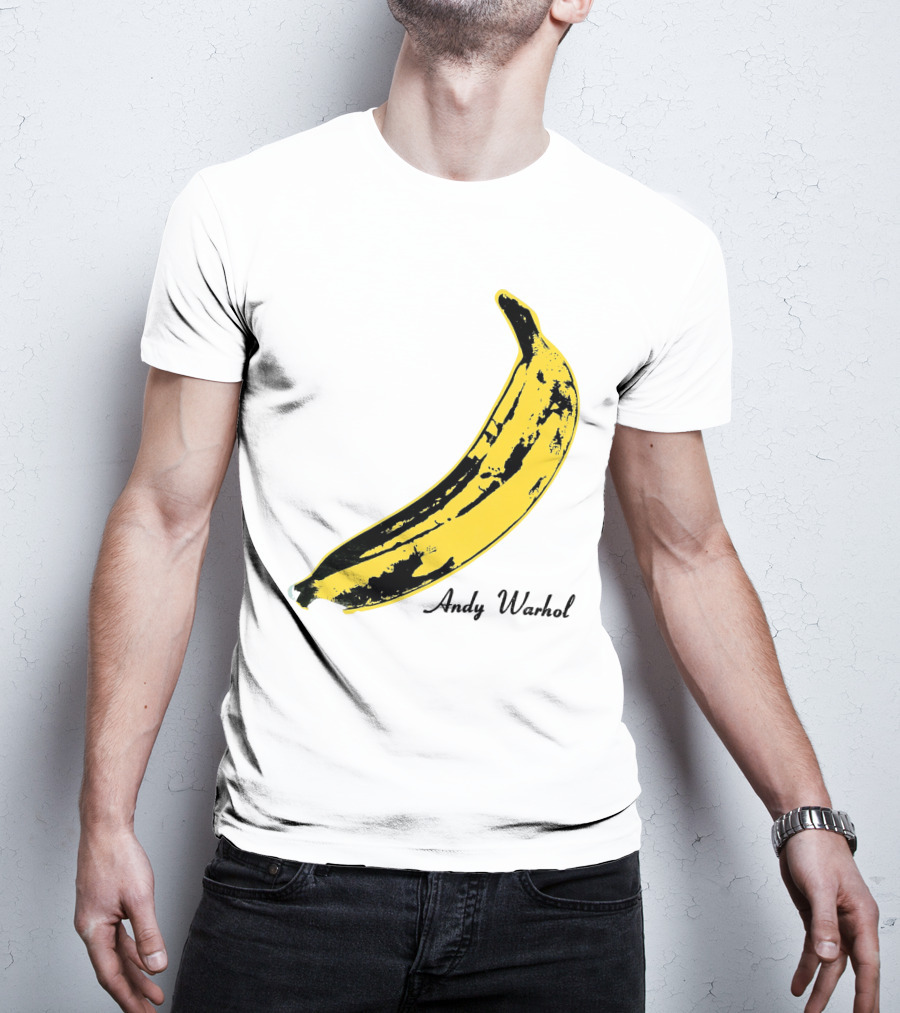 Andy Warhol Banana Art Tvu T-Shirt
