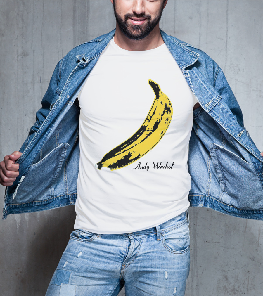 Andy Warhol Banana Art Tvu T-Shirt