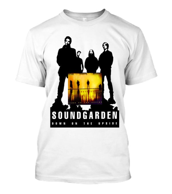 Soundgarden Down On The Upside Album Silhouette Artwork T-Shirt