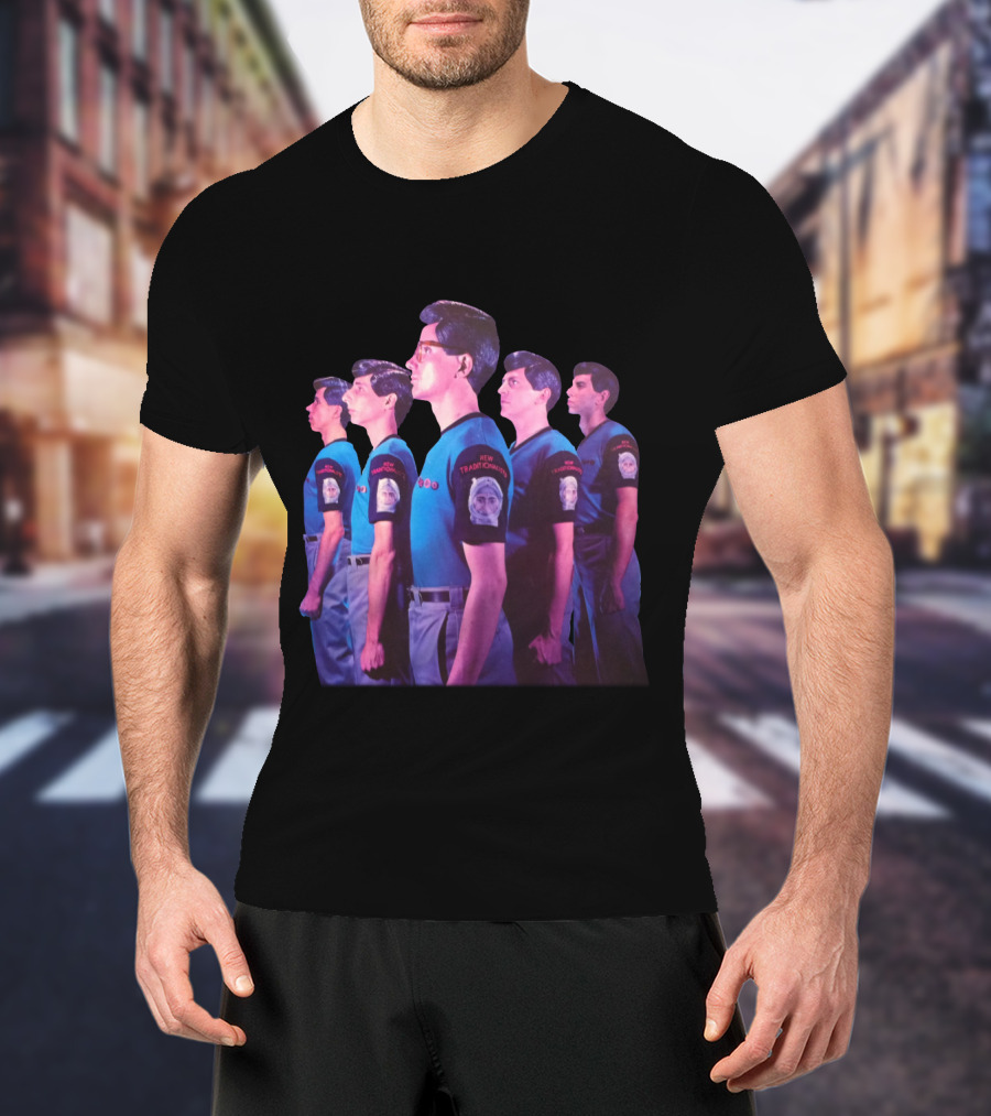 Kraftwerk The Man Machine Inspired  New Traditions Retro Style T-Shirt