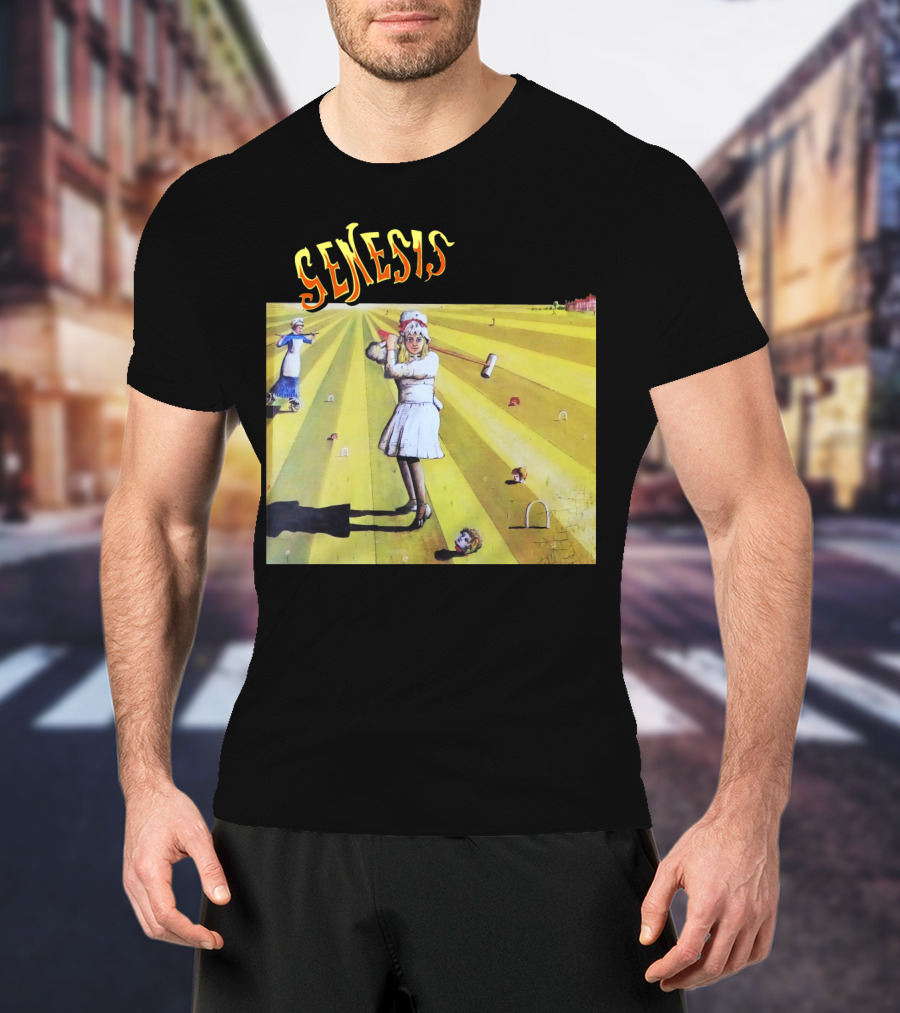 Genesis Croquet Vintage Art T-Shirt