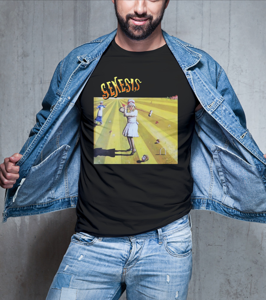 Genesis Croquet Vintage Art T-Shirt