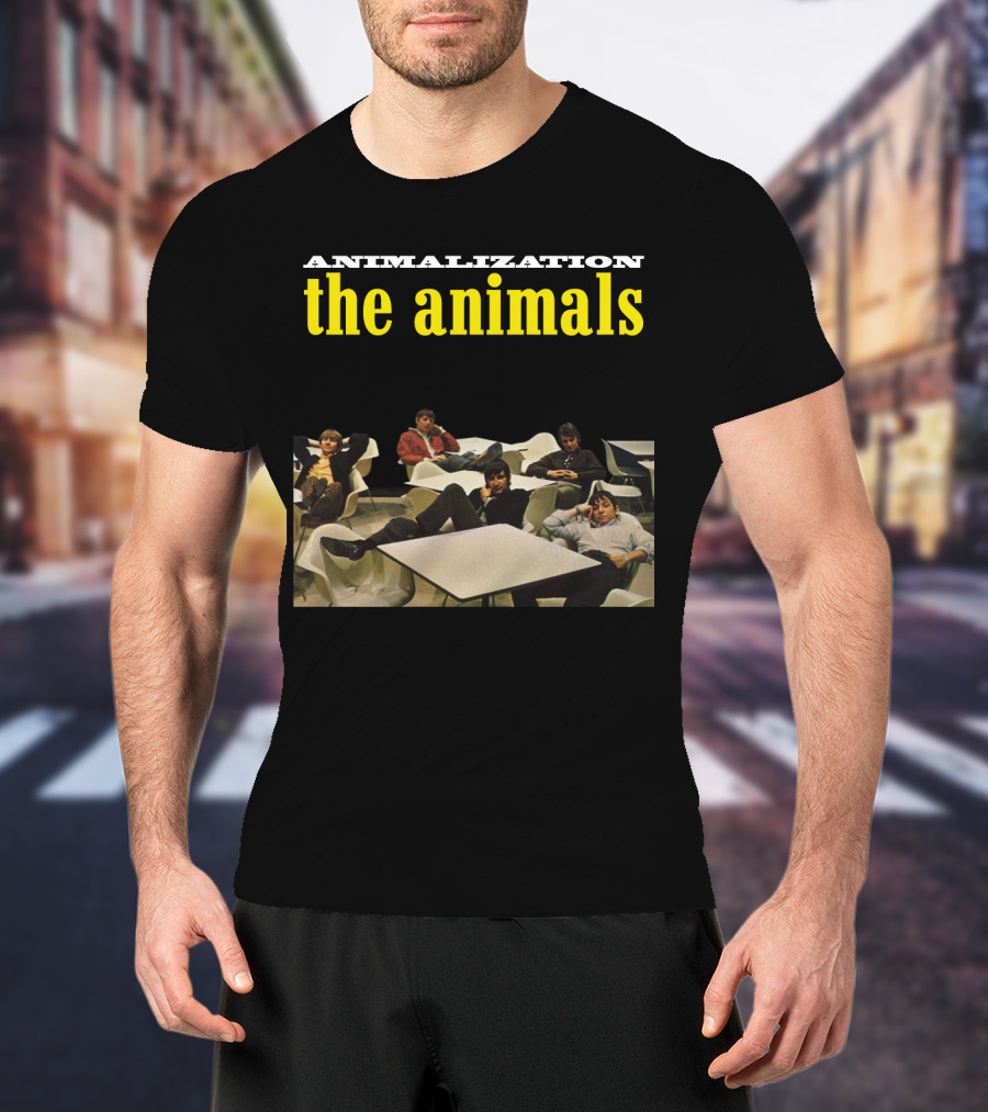 The Animals Animalization Album Cover Lounge Scene T-Shirt