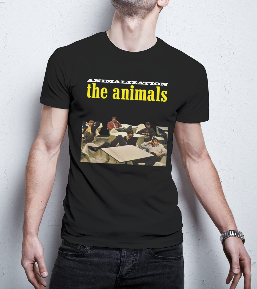 The Animals Animalization Album Cover Lounge Scene T-Shirt