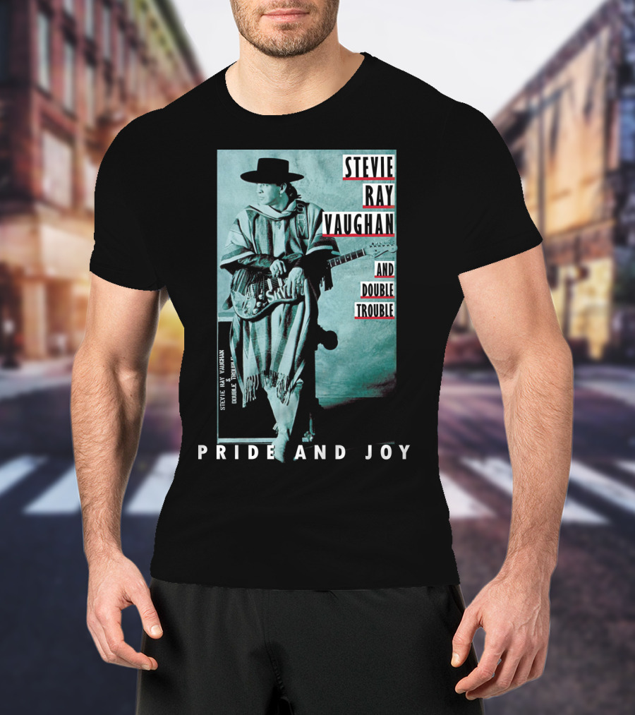 Stevie Ray Vaughan And Double Trouble Pride And Joy T-Shirt