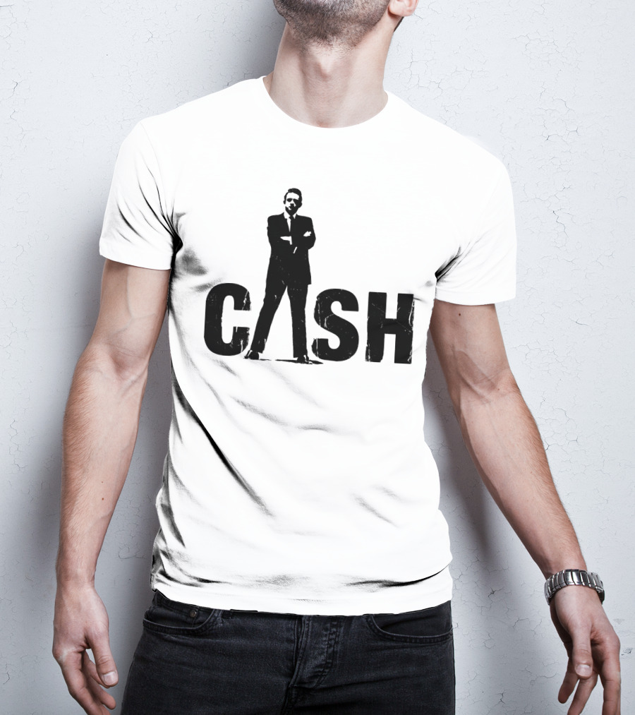 Cash Silhouette Icon Standing Tall T-Shirt