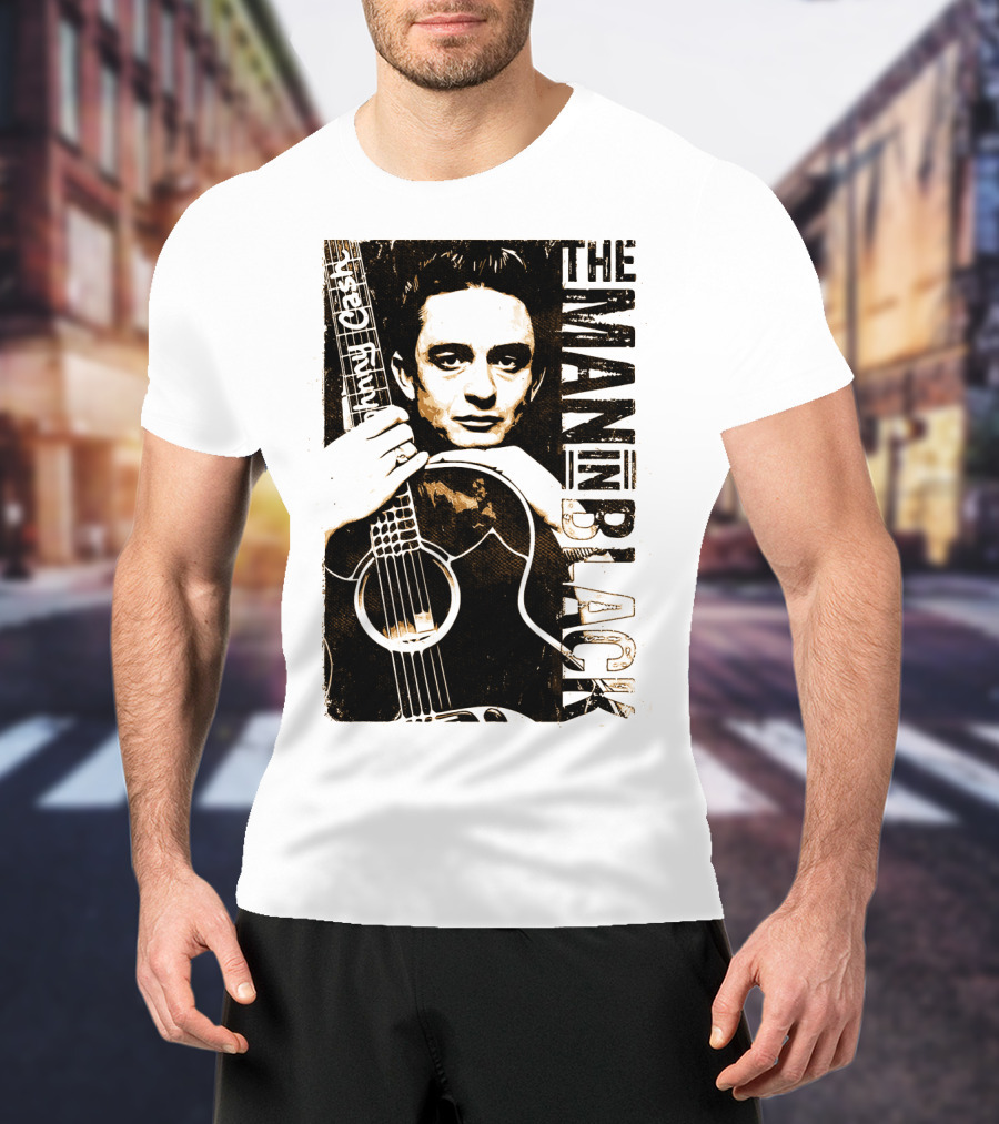 Johnny Cash The Man In Black T-Shirt