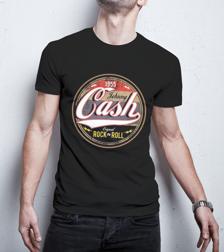 Johnny Cash 1955 Original Rock N Roll T-Shirt